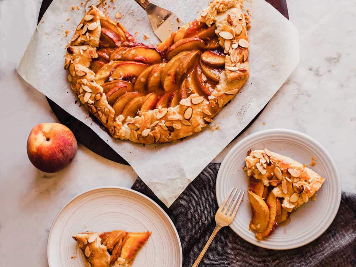 Apricot Fruit Galette horiz Zestful Kitchen