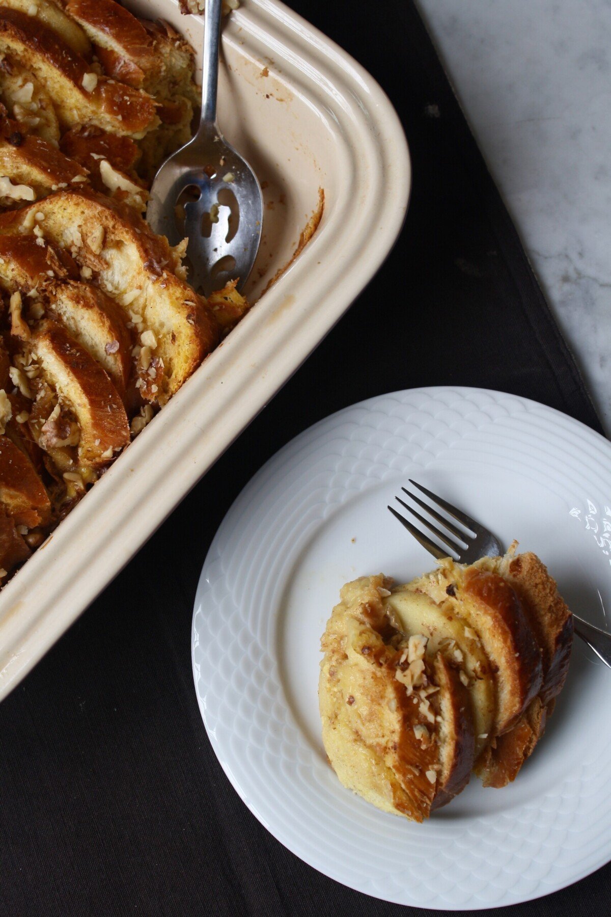Baked Apple French Toast | Zestful Kitchen