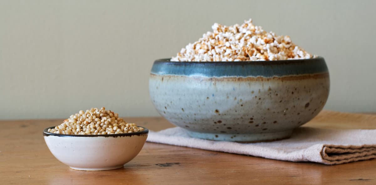 How to Pop Sorghum + Spiced Sorghum “Popcorn” Recipe - Zestful Kitchen