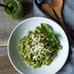 Pistachio & Arugula Basil Pesto + 5 Ways to Use Pesto