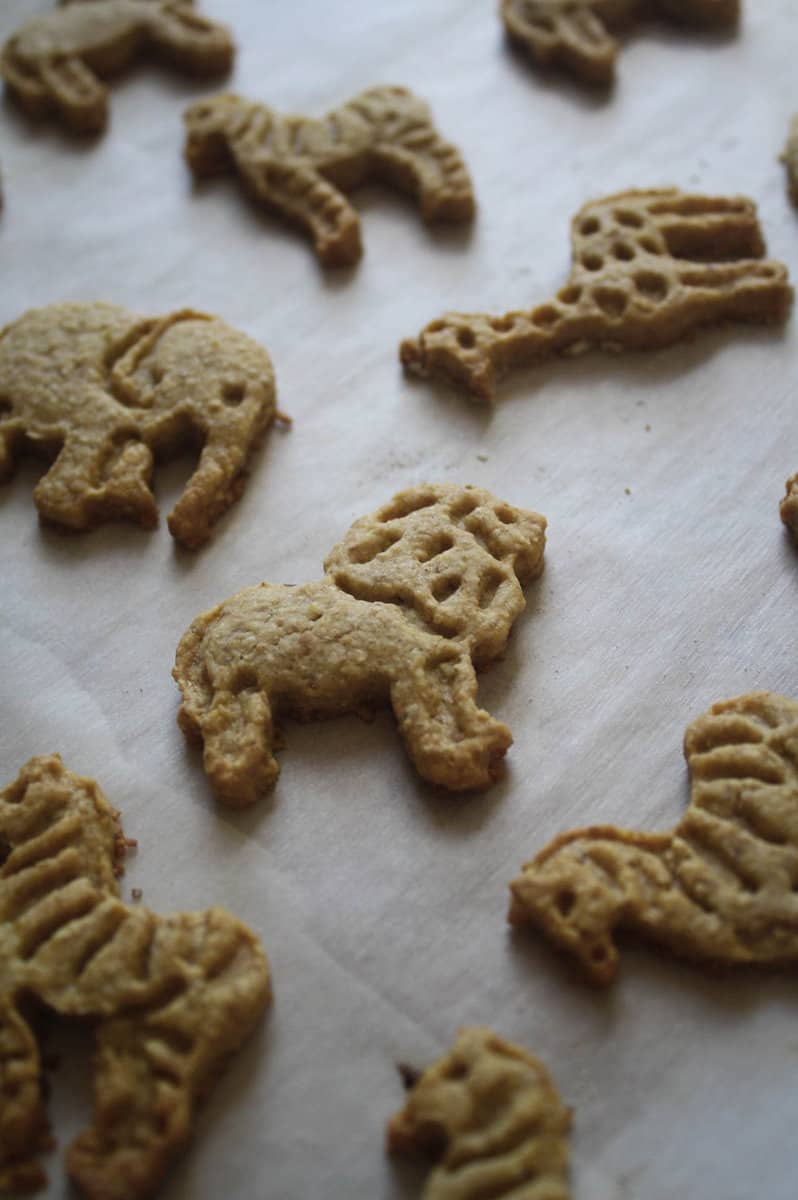 Whole Grain Animal Cracker Cookies - Zestful Kitchen