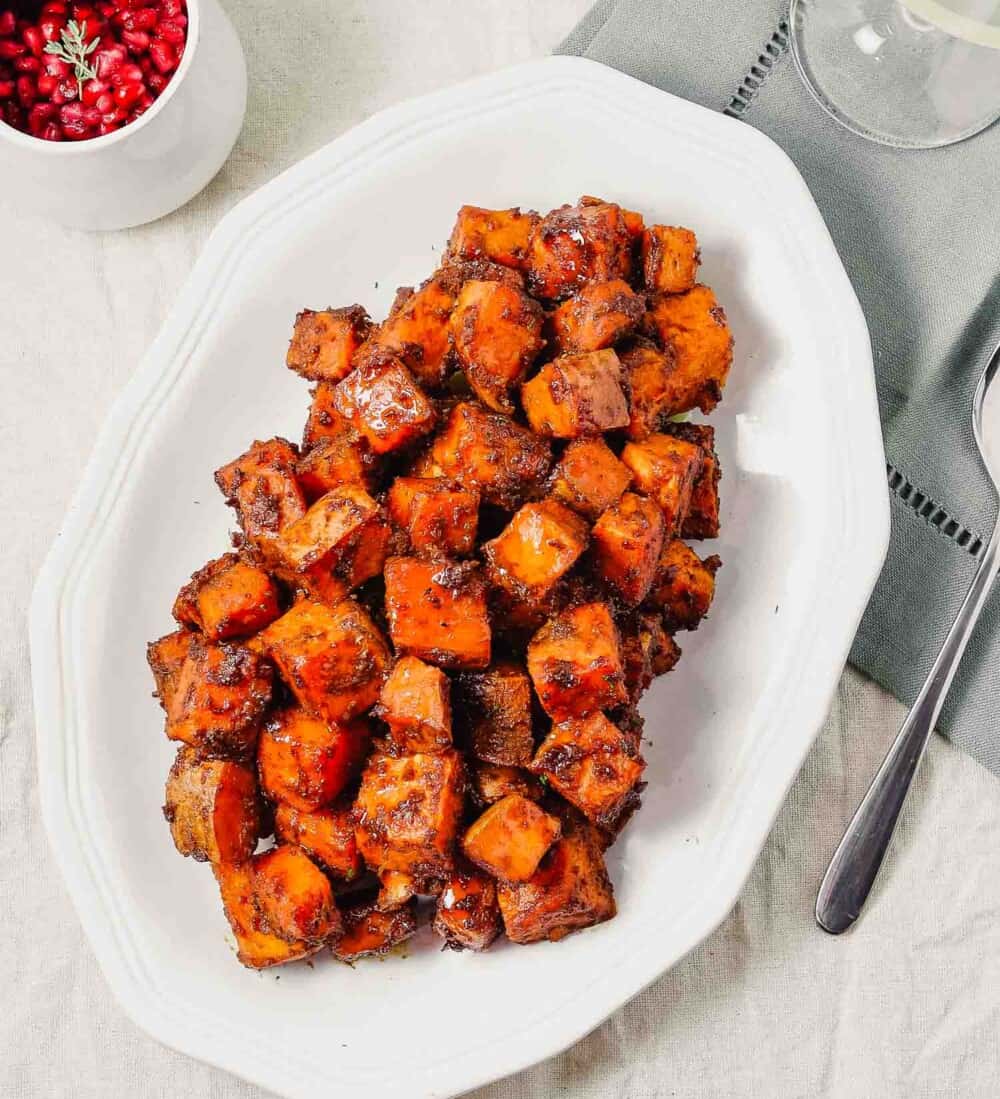 Maple & Molasses Glazed Sweet Potatoes — Zestful Kitchen