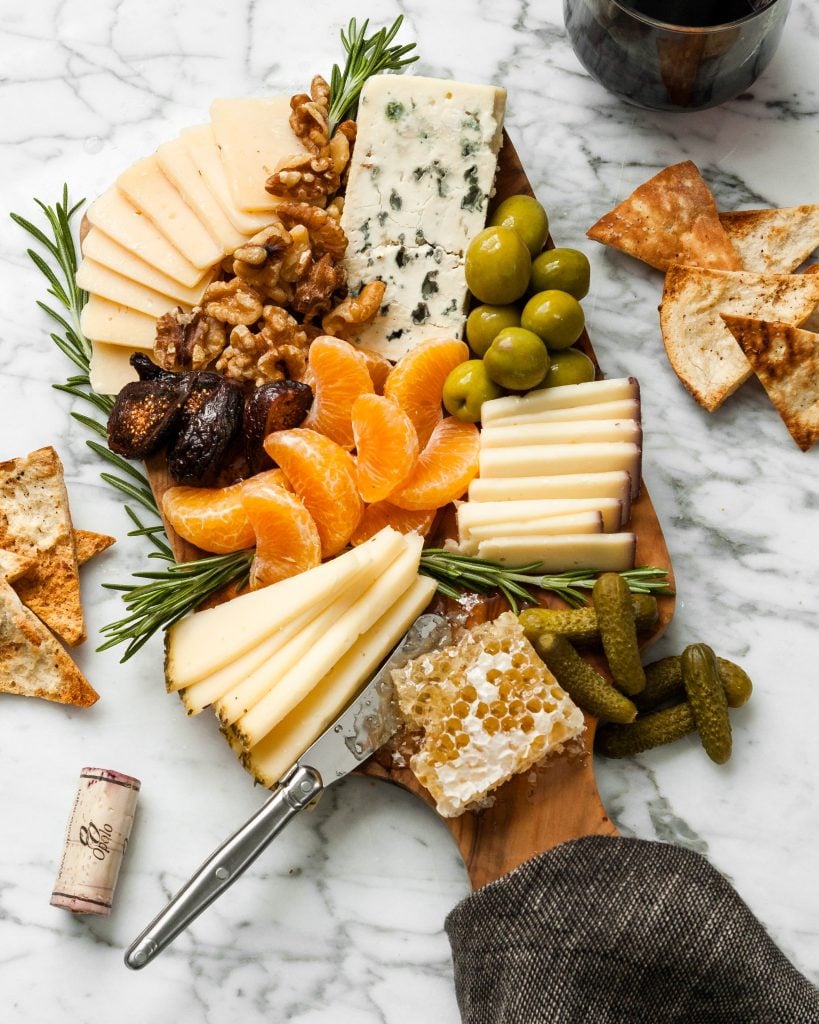 Winter Cheese Board - Zestful Kitchen