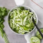 Herby Green Slaw | from Lauren Grant of Zestful Kitchen
