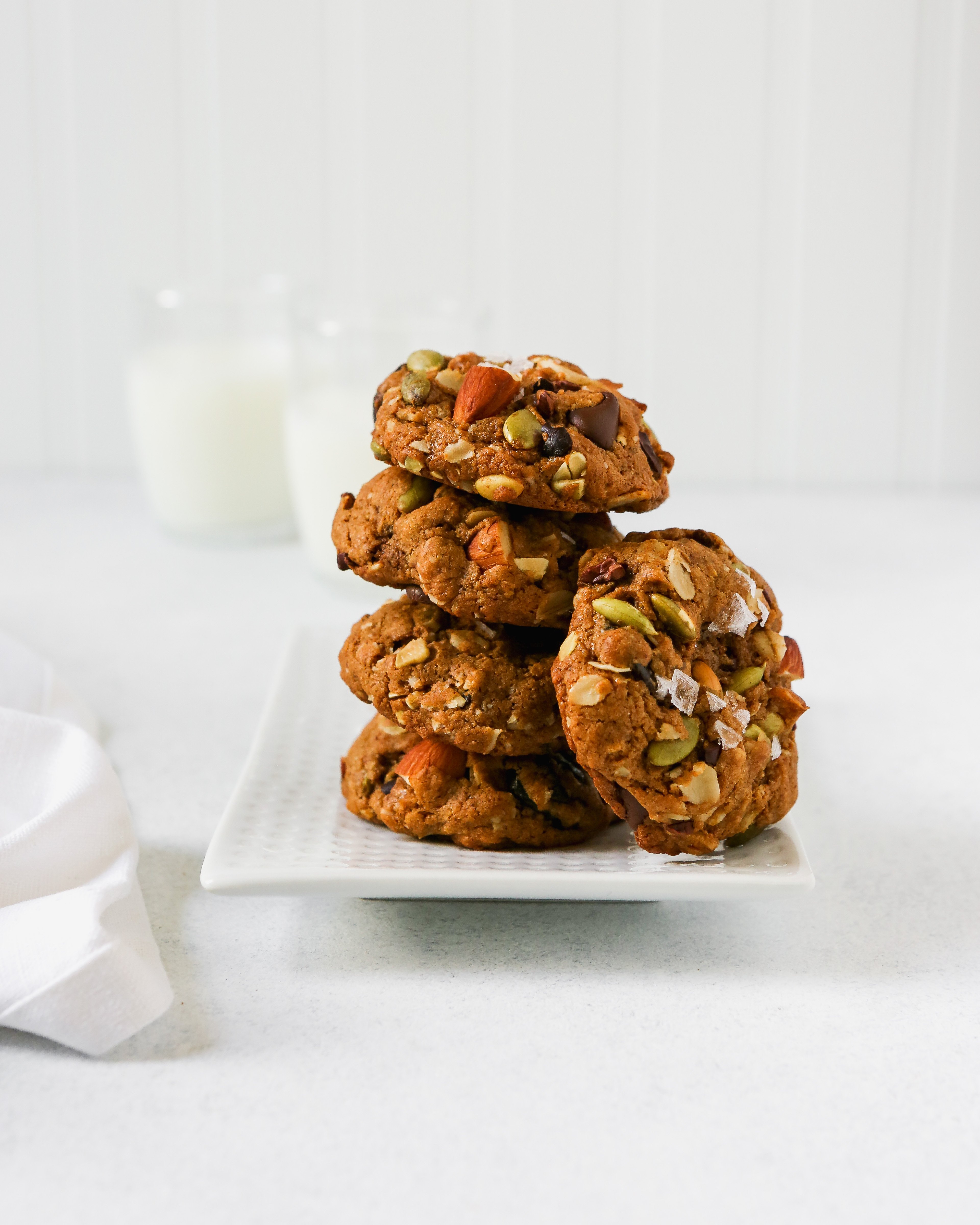 Healthy WholeGrain Healthy Trail Mix Cookies Zestful Kitchen