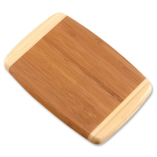 Photograph of a bamboo cutting board (from For Small Hands) 