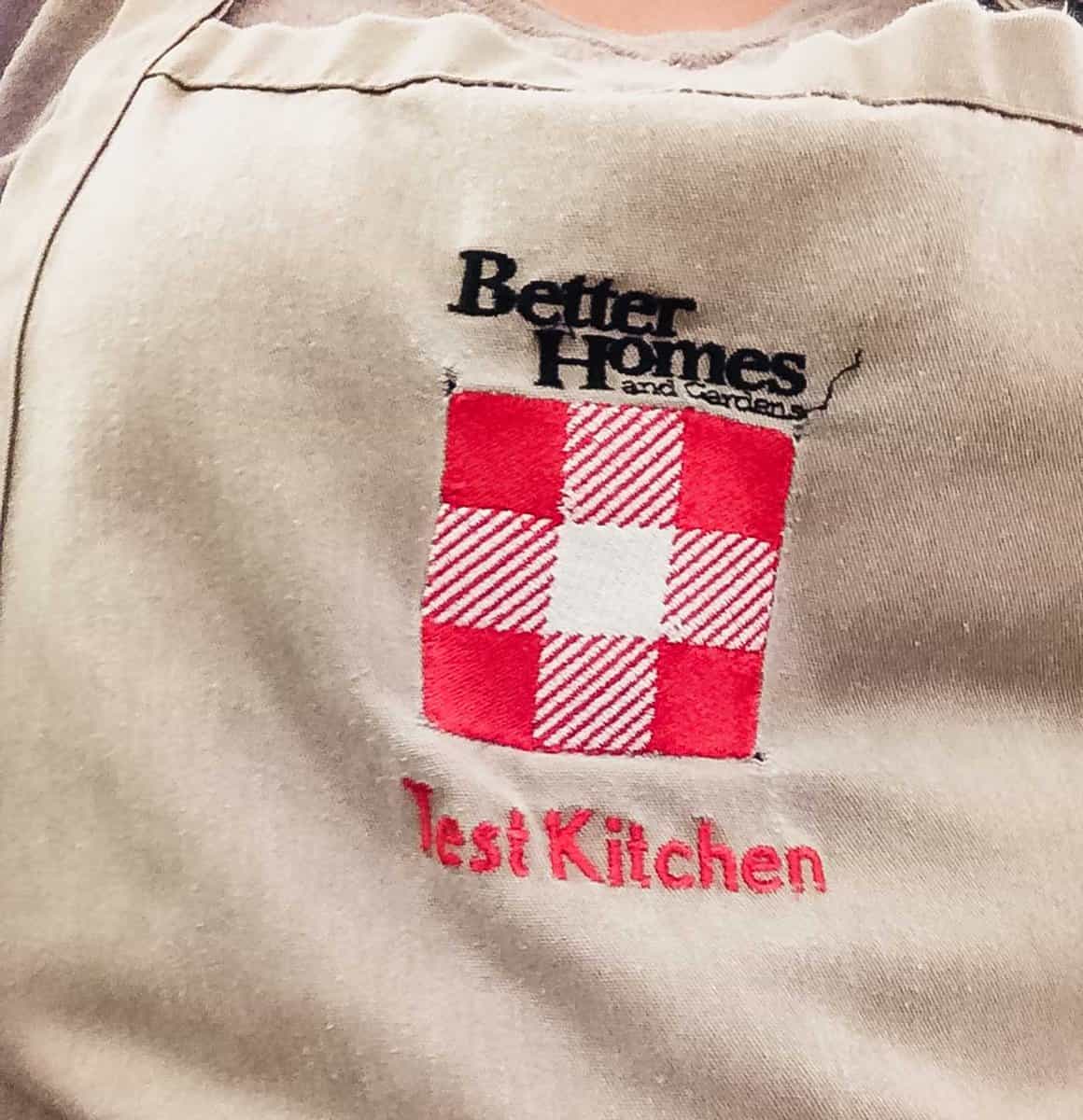 Photograph of a Better Homes & Gardens Apron