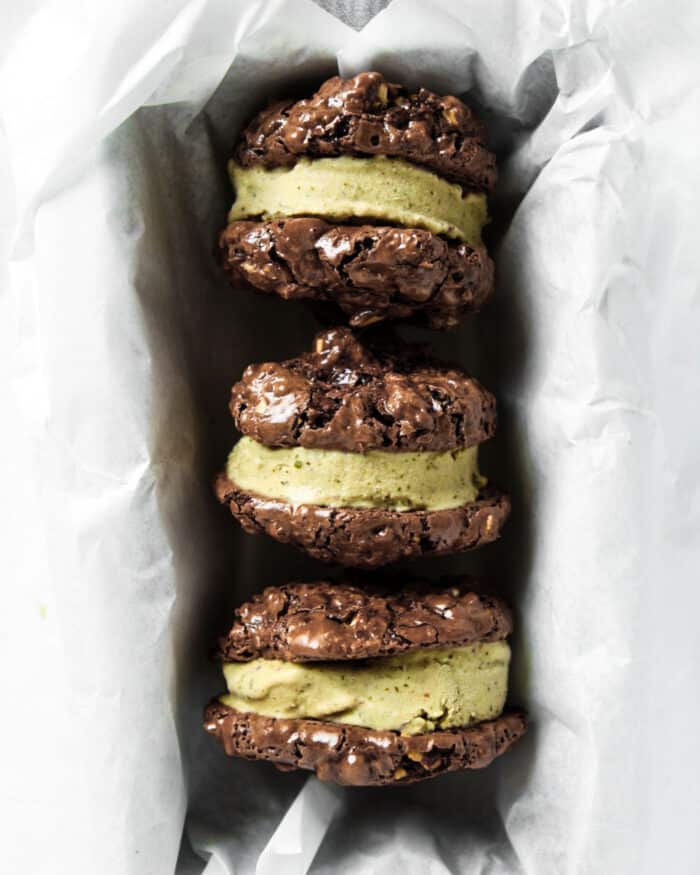 Gluten-Free/Dairy-Free Mint Chocolate Ice Cream Sandwiches ...