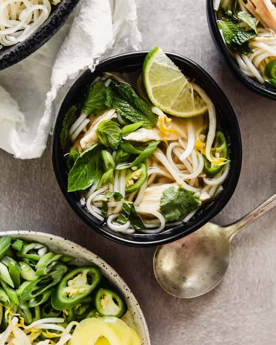 Quick Quick & Easy Chicken Pho-Inspired Soup — Zestful Kitchen