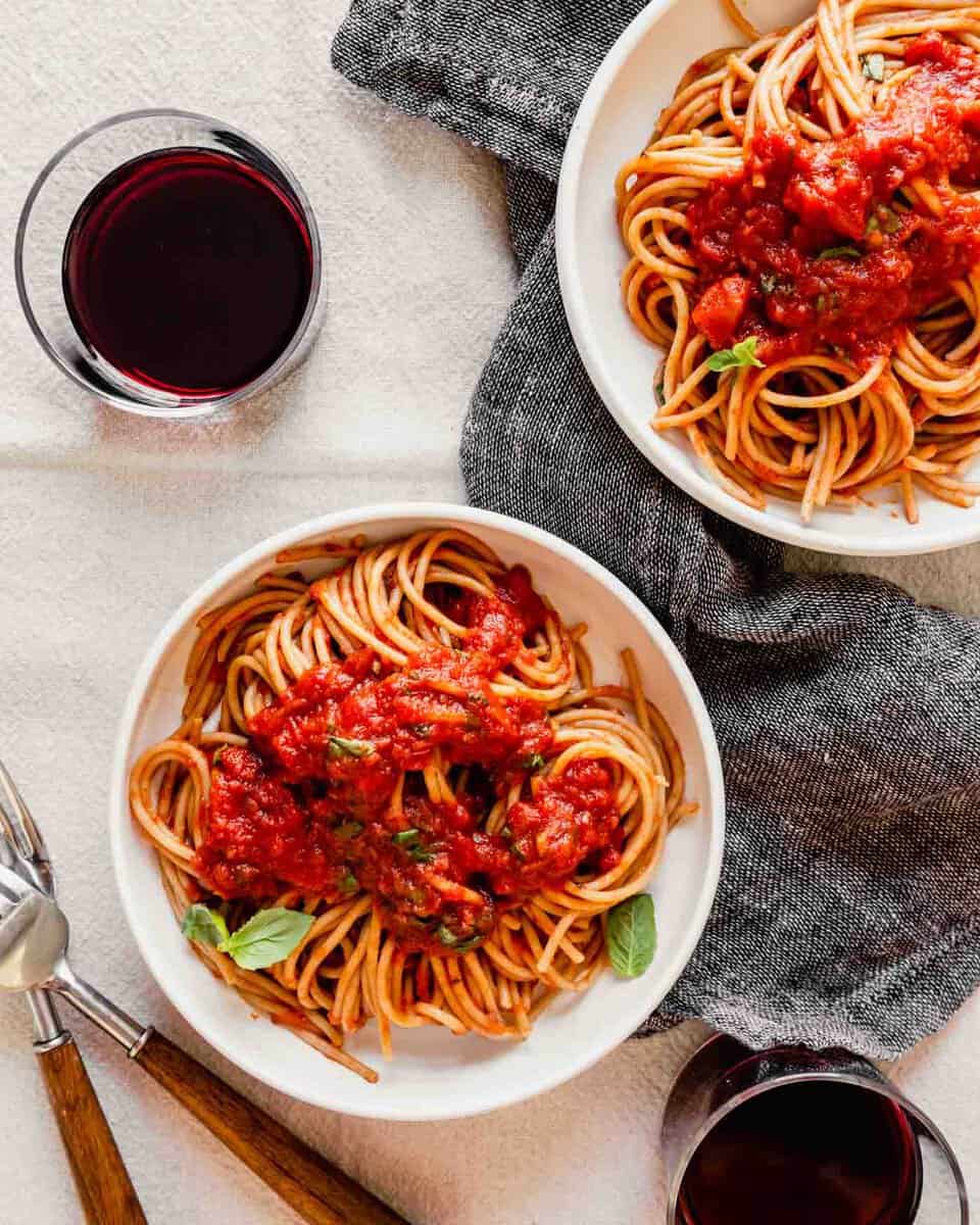 Solved A​ one-cup serving of spaghetti with meatballs