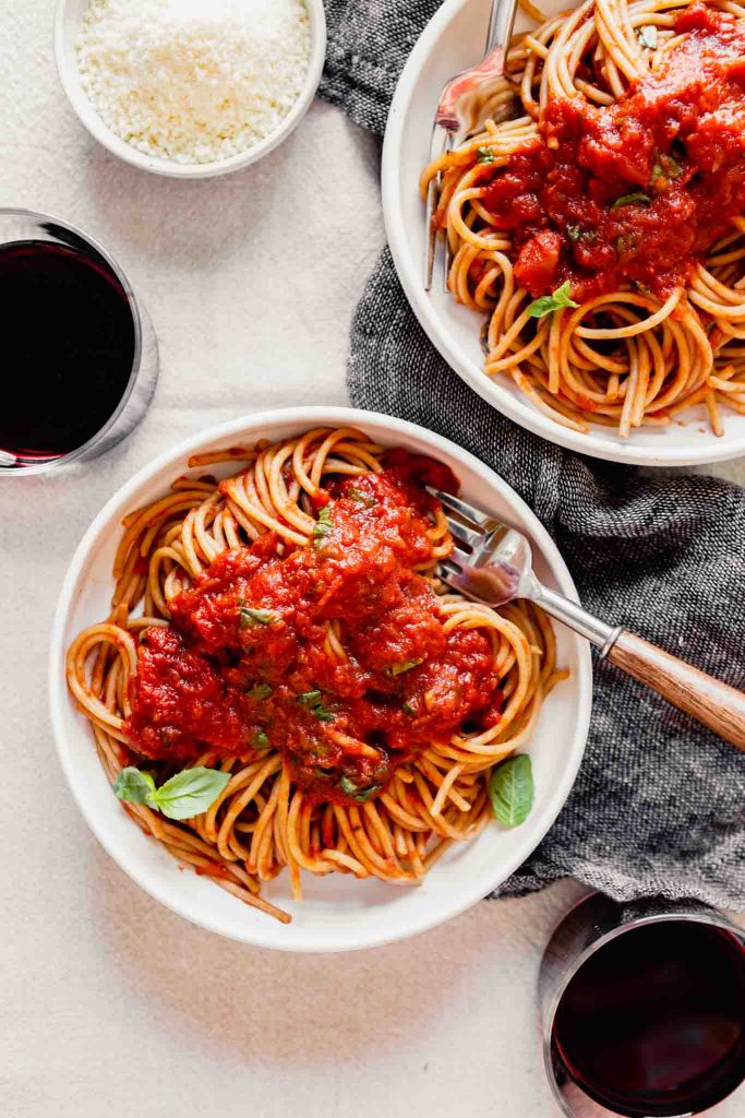 Quick & Elegant Red Wine Pasta Sauce — Zestful Kitchen
