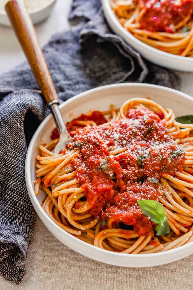 Red Wine Pasta Sauce Recipe — Zestful Kitchen | A food blog with