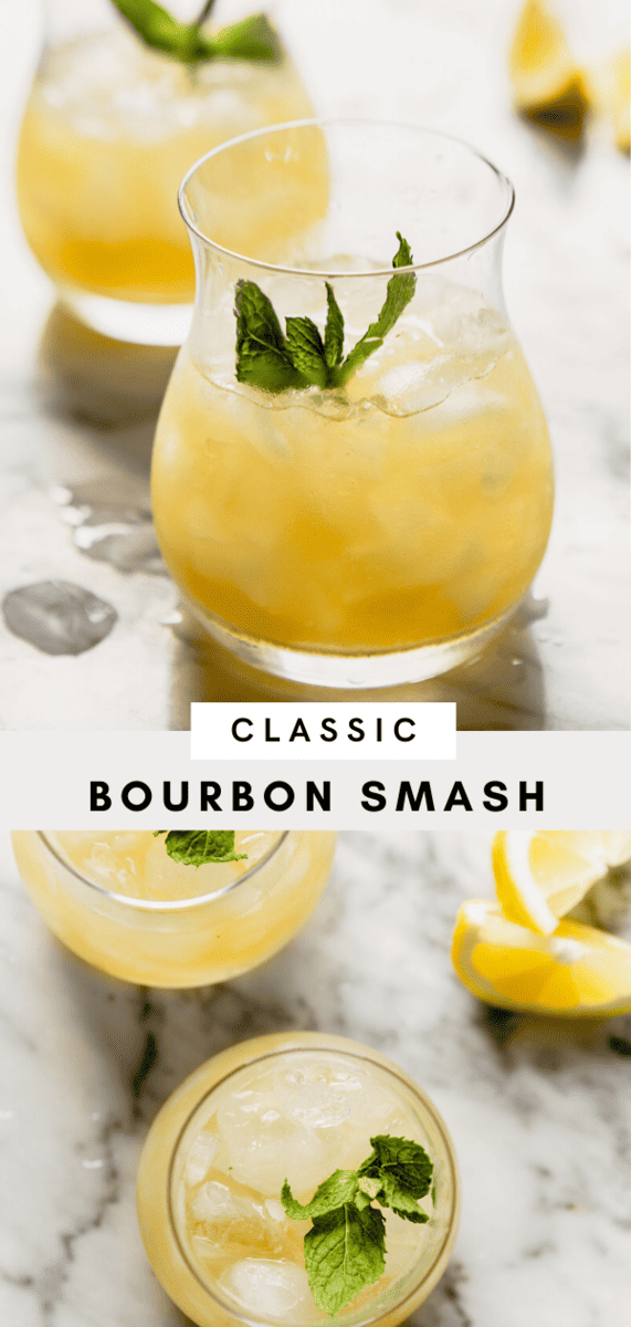 Whiskey Smash Cocktail Recipe