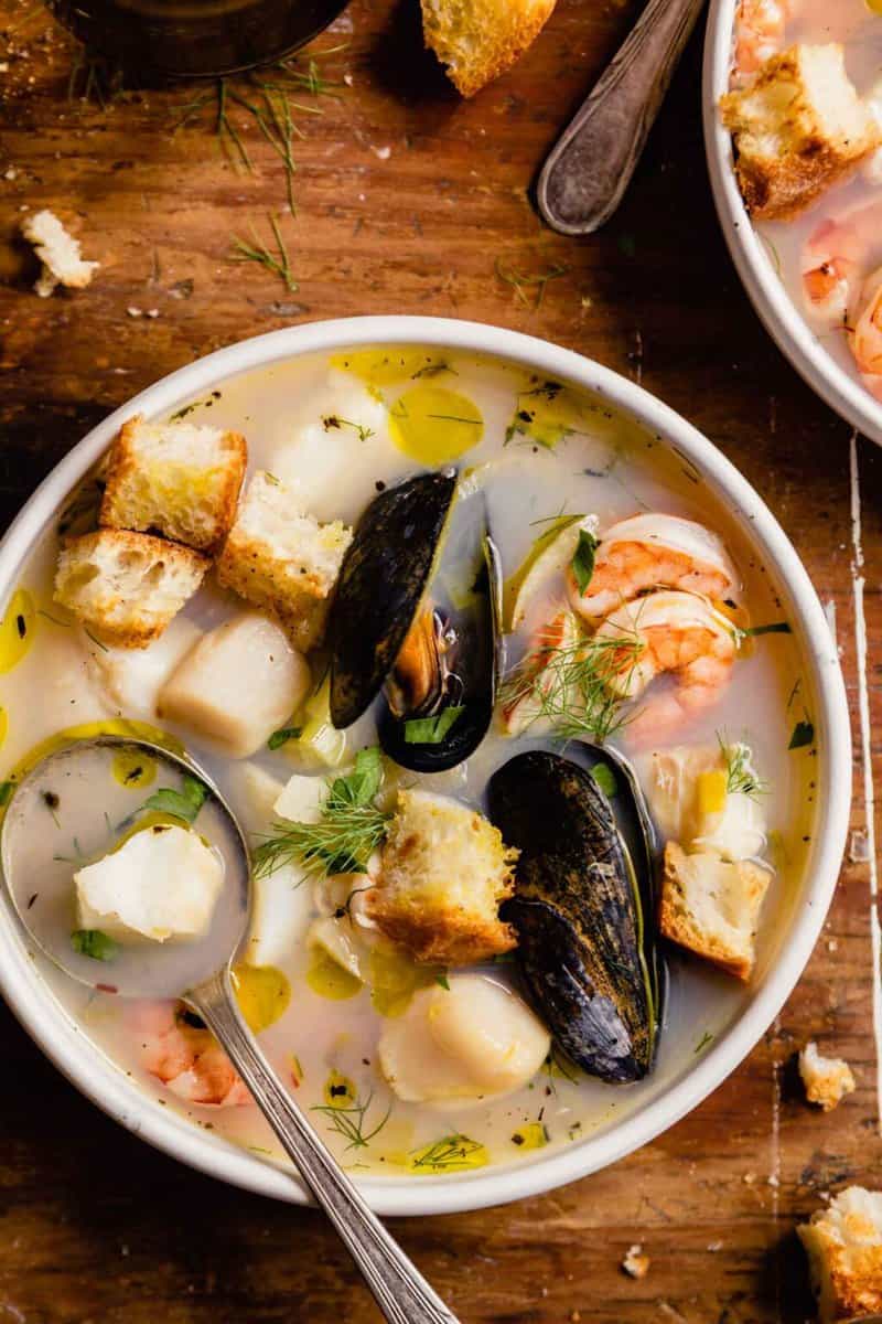 Seafood Soup (GF, DF) — Zestful Kitchen