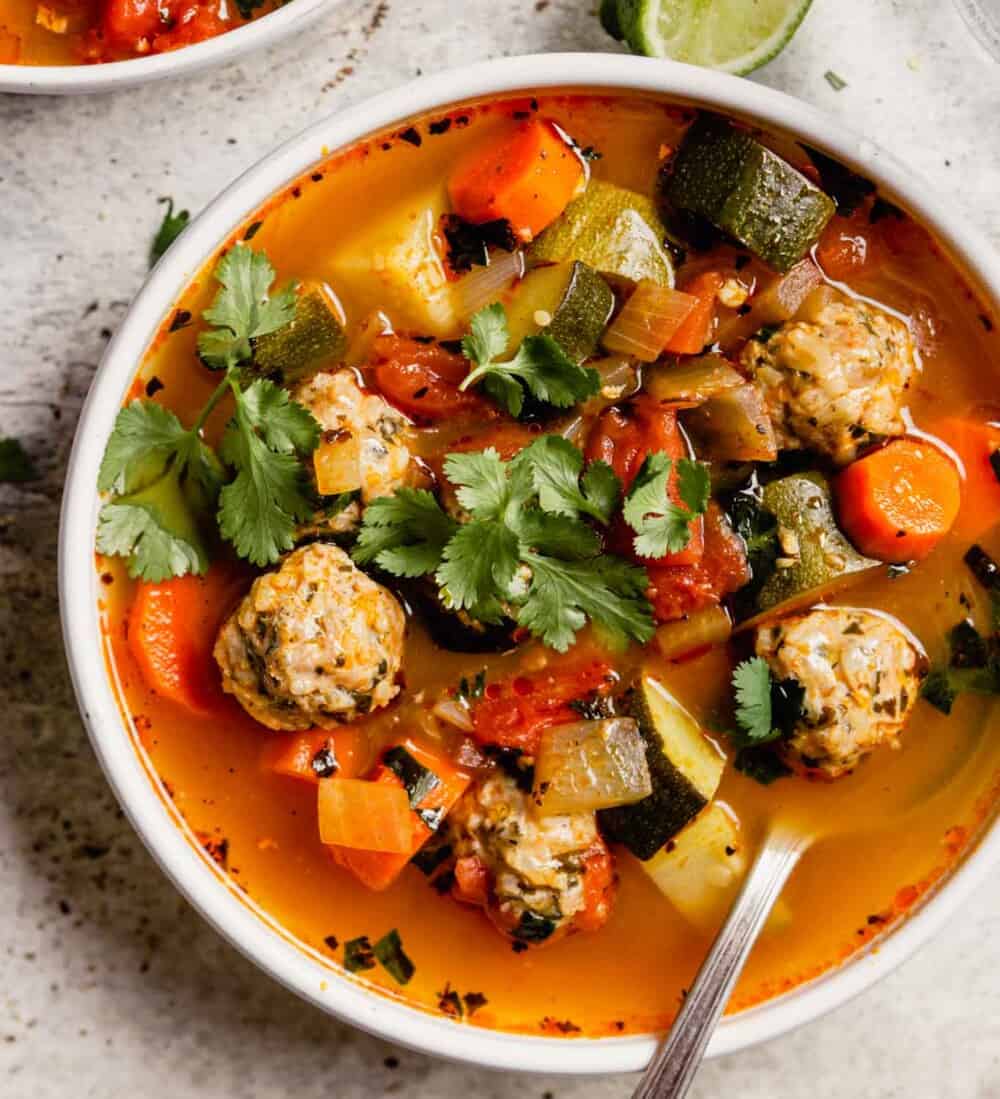 Albóndigas Soup (Sopa de Albóndigas) — Zestful Kitchen