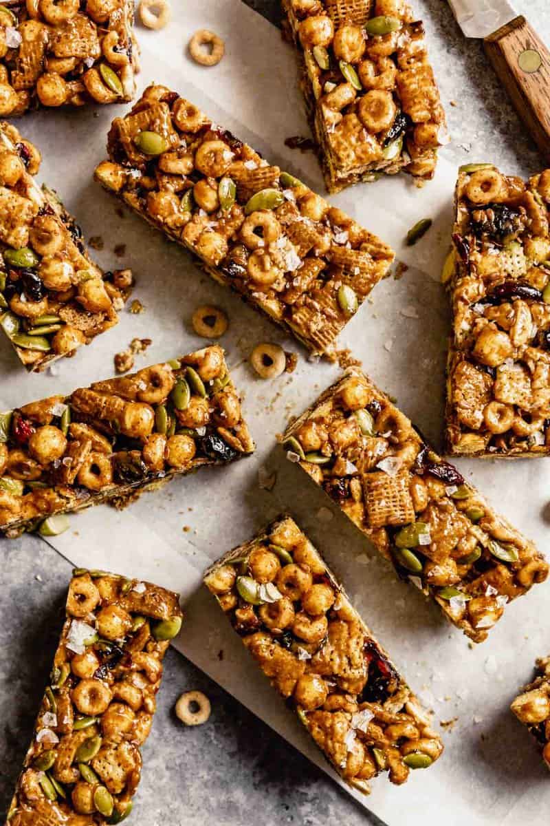 Chewy Cereal Bars — Zestful Kitchen