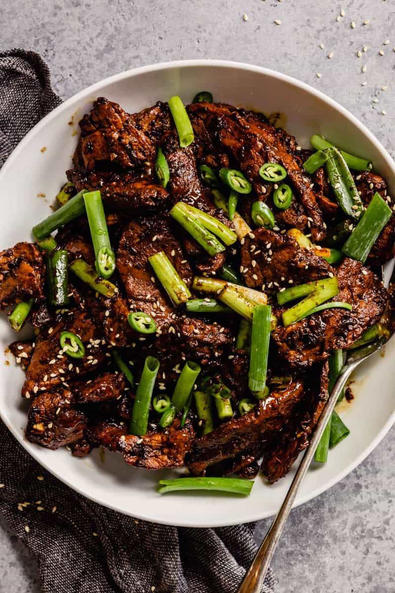 Marinated korean outlet pork