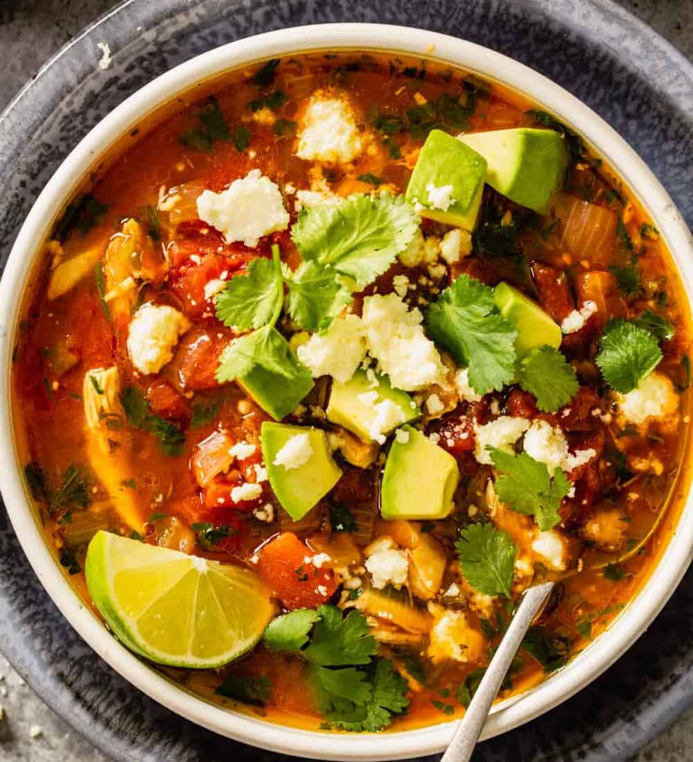 Easy Mexican Chicken Soup — Zestful Kitchen