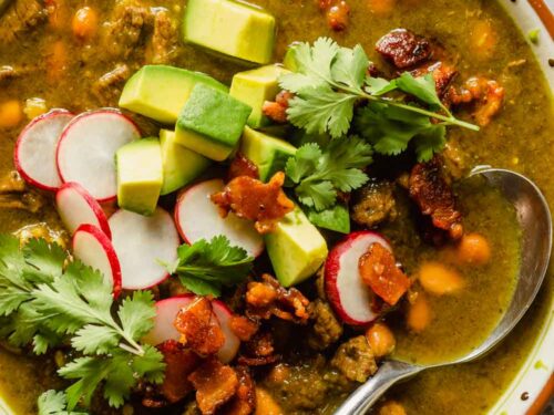 Carne en su Jugo~Braised Beef in a Tomatillo Broth - La Piña en la Cocina