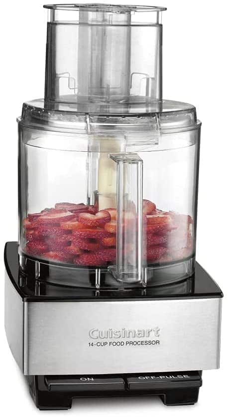 food processor on a white background