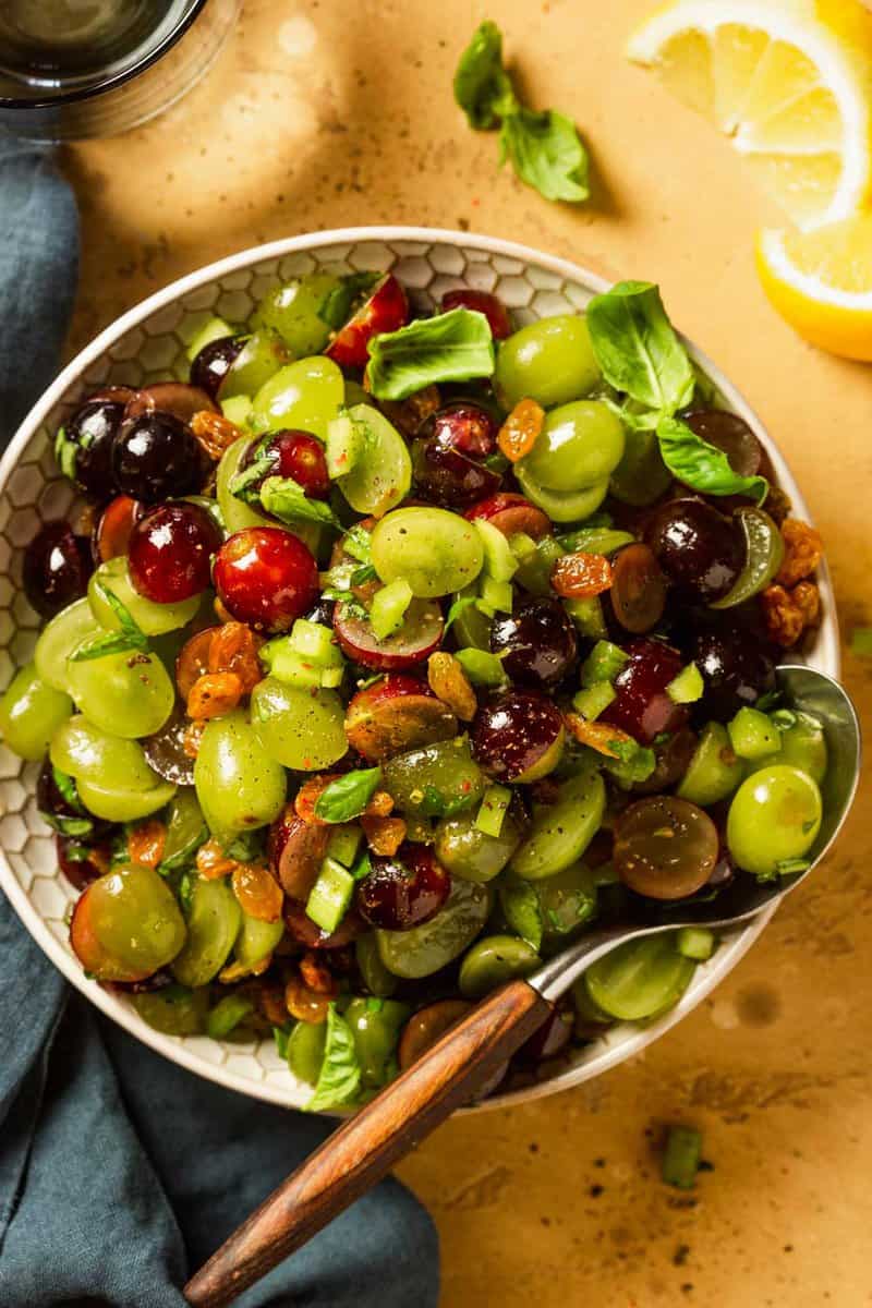 Simple Grape Salad Recipe — Zestful Kitchen