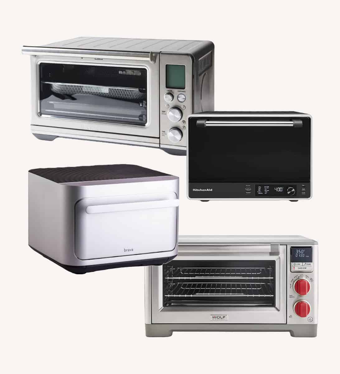 convection ovens on a white background