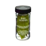 jar of dried bay leaves