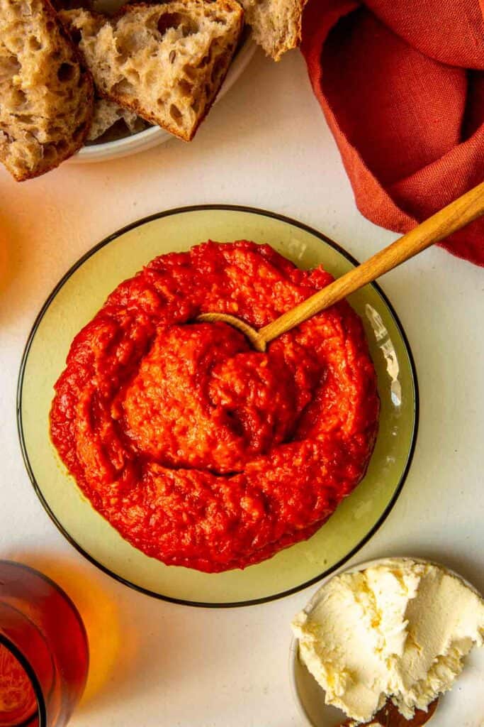 Ajvar Recipe (Easy Authentic Serbian Roasted Red Pepper Relish)