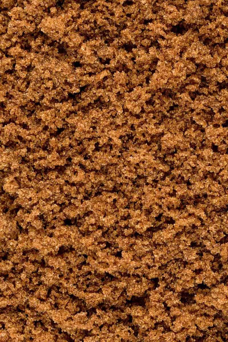 full image of dark brown sugar.