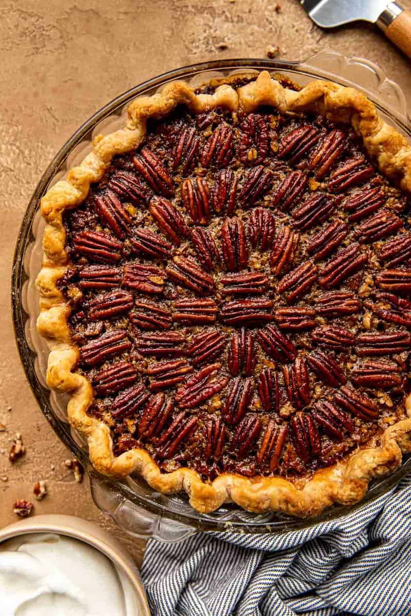 Best Bourbon Pecan Pie Recipe (without corn syrup)