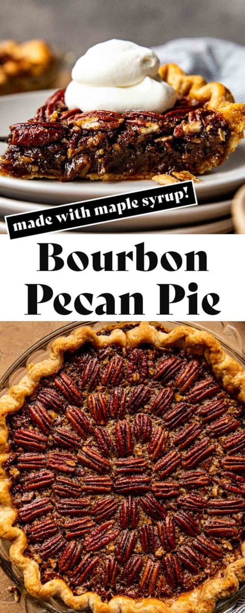 Best Bourbon Pecan Pie Recipe (without corn syrup)