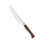 six-inch chefs knife with a wood handle