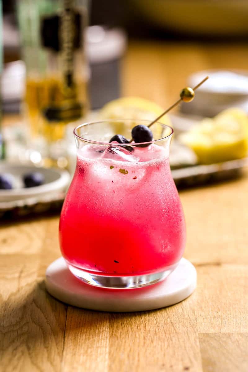 Blueberry Gin Cocktail