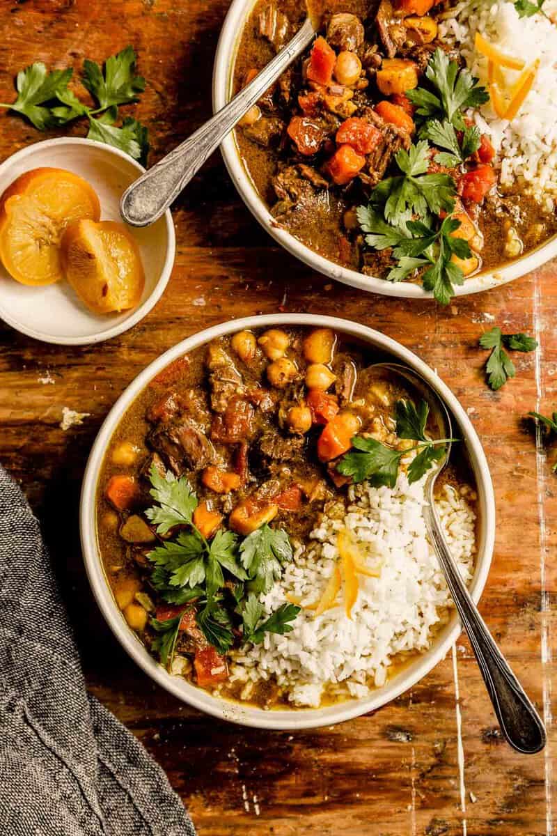 Moroccan Lamb Stew Instant Pot