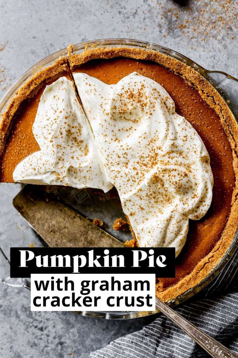 Pumpkin Pie with Graham Cracker Crust